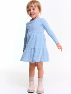 GATE Dzianinowa sukienka z długim rękawem dla dziewczynki|Dzieci Dziewczynki·Sukienki