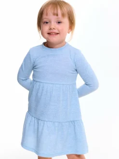 GATE Dzianinowa sukienka z długim rękawem dla dziewczynki|Dzieci Dziewczynki·Sukienki
