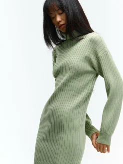 GATE Dzianinowa sukienka z golfem| Kategorie·Sukienki