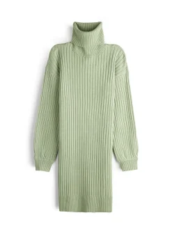 GATE Dzianinowa sukienka z golfem| Kategorie·Sukienki