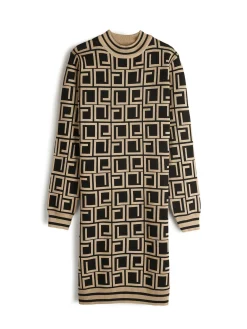 GATE Dzianinowa sukienka z golfem| Kategorie·Sukienki