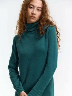 GATE Dzianinowa sukienka z golfem| Kategorie·Sukienki