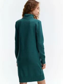 GATE Dzianinowa sukienka z golfem| Kategorie·Sukienki