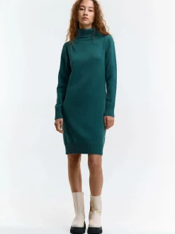 GATE Dzianinowa sukienka z golfem| Kategorie·Sukienki