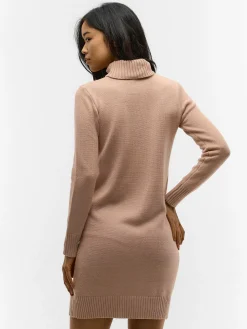 GATE Dzianinowa sukienka z golfem| Kategorie·Sukienki