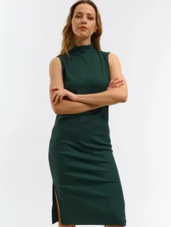 GATE Dzianinowa sukienka z golfem| Kategorie·Sukienki