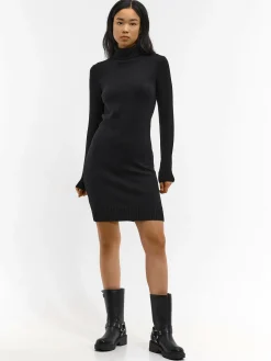 GATE Dzianinowa sukienka z golfem| Kategorie·Sukienki