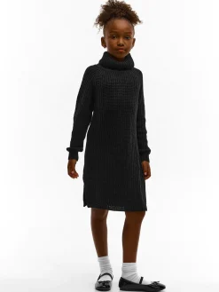 GATE Dzianinowa sukienka z golfem|Dzieci Dziewczynki·Sukienki