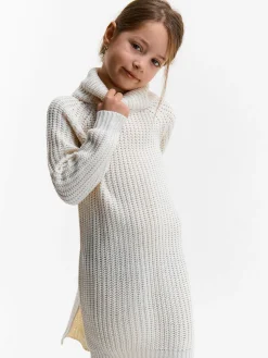 GATE Dzianinowa sukienka z golfem|Dzieci Dziewczynki·Sukienki