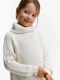 GATE Dzianinowa sukienka z golfem|Dzieci Dziewczynki·Sukienki