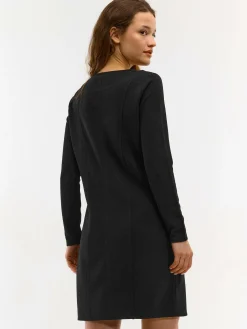 GATE Dzianinowa sukienka z kieszeniami| Kategorie·Sukienki