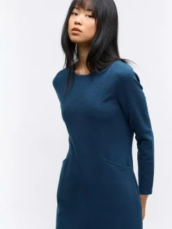 GATE Dzianinowa sukienka z kieszeniami| Kategorie·Sukienki