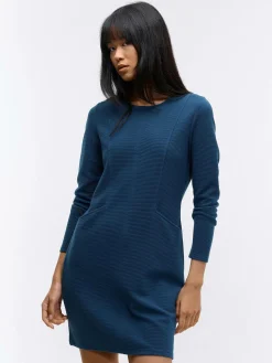 GATE Dzianinowa sukienka z kieszeniami| Kategorie·Sukienki