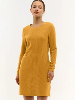 GATE Dzianinowa sukienka z kieszeniami| Kategorie·Sukienki