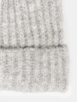 GATE Dzianinowy beret z pomponem| Akcesoria·Czapki|Kategorie·Czapki ☀️