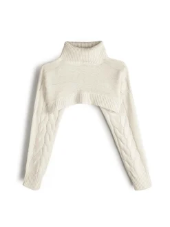 GATE Dzianinowy golf| Koszulki I Topy·Golfy|Swetry I Bluzy·Swetry