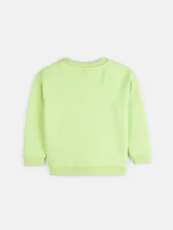 GATE Dziewczęca bluza z frotową naszywką w kształcie serca|Dzieci Dziewczynki·Ostatnie Sztuki Ubrania Dla Dziewczynek|Dziewczynki·Bluzki