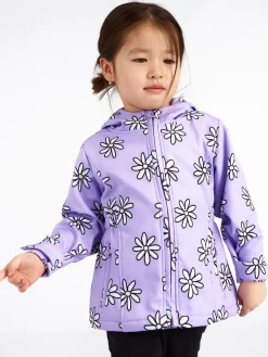 GATE Dziewczęca kurtka softshellowa z kwiatowym nadrukiem|Dzieci Dziewczynki·Kurtki I Płaszcze