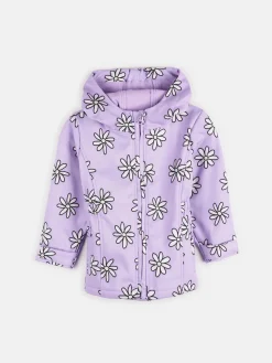 GATE Dziewczęca kurtka softshellowa z kwiatowym nadrukiem|Dzieci Dziewczynki·Kurtki I Płaszcze