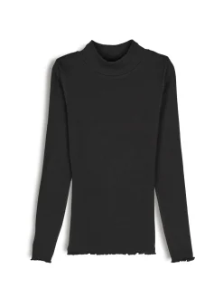 GATE Żebrowany sweter z golfem| Koszulki I Topy·Golfy