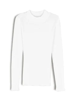 GATE Żebrowany sweter z golfem| Koszulki I Topy·Golfy