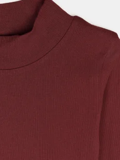 GATE Żebrowany sweter z golfem| Koszulki I Topy·Golfy