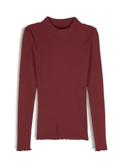 GATE Żebrowany sweter z golfem| Koszulki I Topy·Golfy