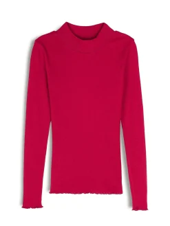 GATE Żebrowany sweter z golfem| Koszulki I Topy·Golfy