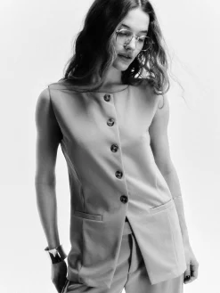 GATE Elastyczna kamizelka| Kurtki I Płaszcze·Żakiety|Kategorie·Kamizelki