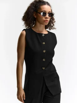 GATE Elastyczna kamizelka| Kurtki I Płaszcze·Żakiety|Kategorie·Kamizelki