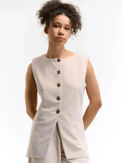 GATE Elastyczna kamizelka| Kurtki I Płaszcze·Żakiety|Kategorie·Kamizelki