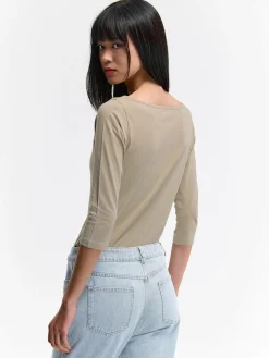 GATE Elastyczna koszulka| Koszulki I Topy·Koszulki