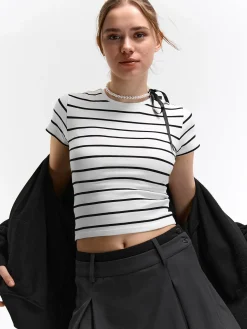 GATE Elastyczna koszulka| Koszulki I Topy·Koszulki