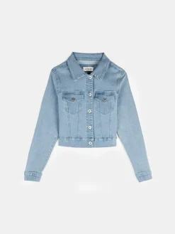 GATE Elastyczna kurtka jeansowa| Kurtki I Płaszcze·Kurtki Przejściowe