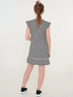 GATE Elastyczna sukienka w paski|Dzieci Dziewczynki·Sukienki