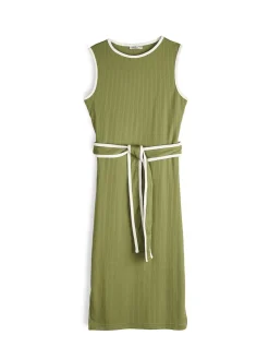 GATE Elastyczna sukienka z paskiem| Kategorie·Sukienki