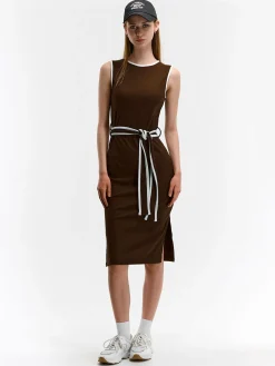 GATE Elastyczna sukienka z paskiem| Kategorie·Sukienki