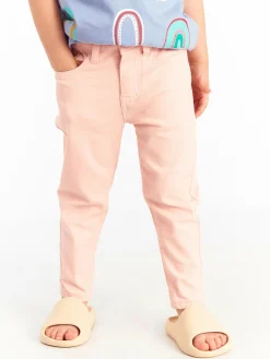 GATE Elastyczne, proste, wąskie jeansy|Dzieci Dziewczynki·Spodnie I Legginsy