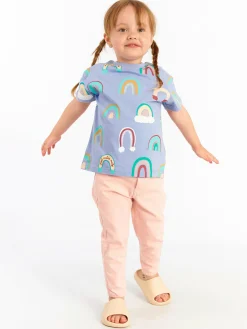 GATE Elastyczne, proste, wąskie jeansy|Dzieci Dziewczynki·Spodnie I Legginsy