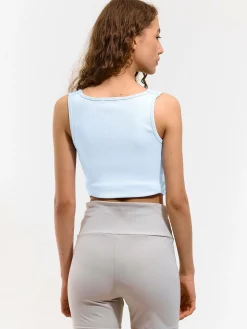 GATE Elastyczny, bezszwowy top bez rękawów| Koszulki I Topy·Podkoszulki ☀️