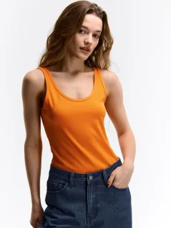 GATE Elastyczny top na ramiączkach| Koszulki I Topy·Podkoszulki ☀️