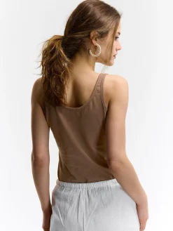 GATE Elastyczny top na ramiączkach| Koszulki I Topy·Podkoszulki ☀️