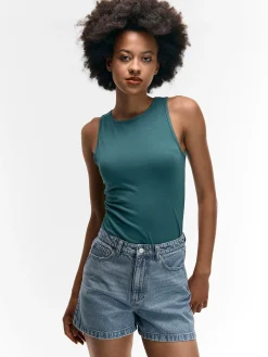 GATE Elastyczny top na ramiączkach| Koszulki I Topy·Podkoszulki ☀️