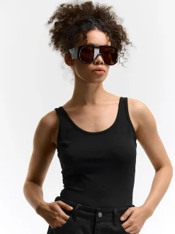 GATE Elastyczny top na ramiączkach| Koszulki I Topy·Podkoszulki ☀️