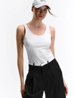 GATE Elastyczny top na ramiączkach| Koszulki I Topy·Podkoszulki ☀️