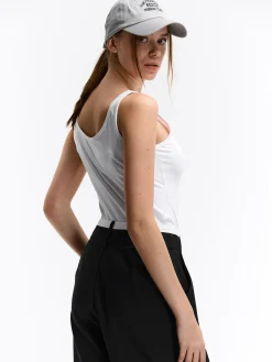 GATE Elastyczny top na ramiączkach| Koszulki I Topy·Podkoszulki ☀️