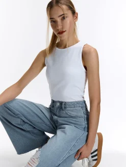 GATE Elastyczny top na ramiączkach| Koszulki I Topy·Podkoszulki ☀️