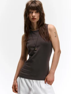 GATE Elastyczny top na ramiączkach| Koszulki I Topy·Podkoszulki ☀️