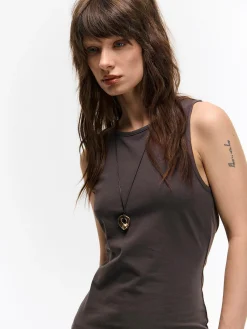 GATE Elastyczny top na ramiączkach| Koszulki I Topy·Podkoszulki ☀️