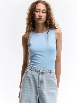 GATE Elastyczny top na ramiączkach| Koszulki I Topy·Podkoszulki ☀️